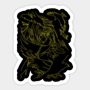 Uciha itachi Sticker